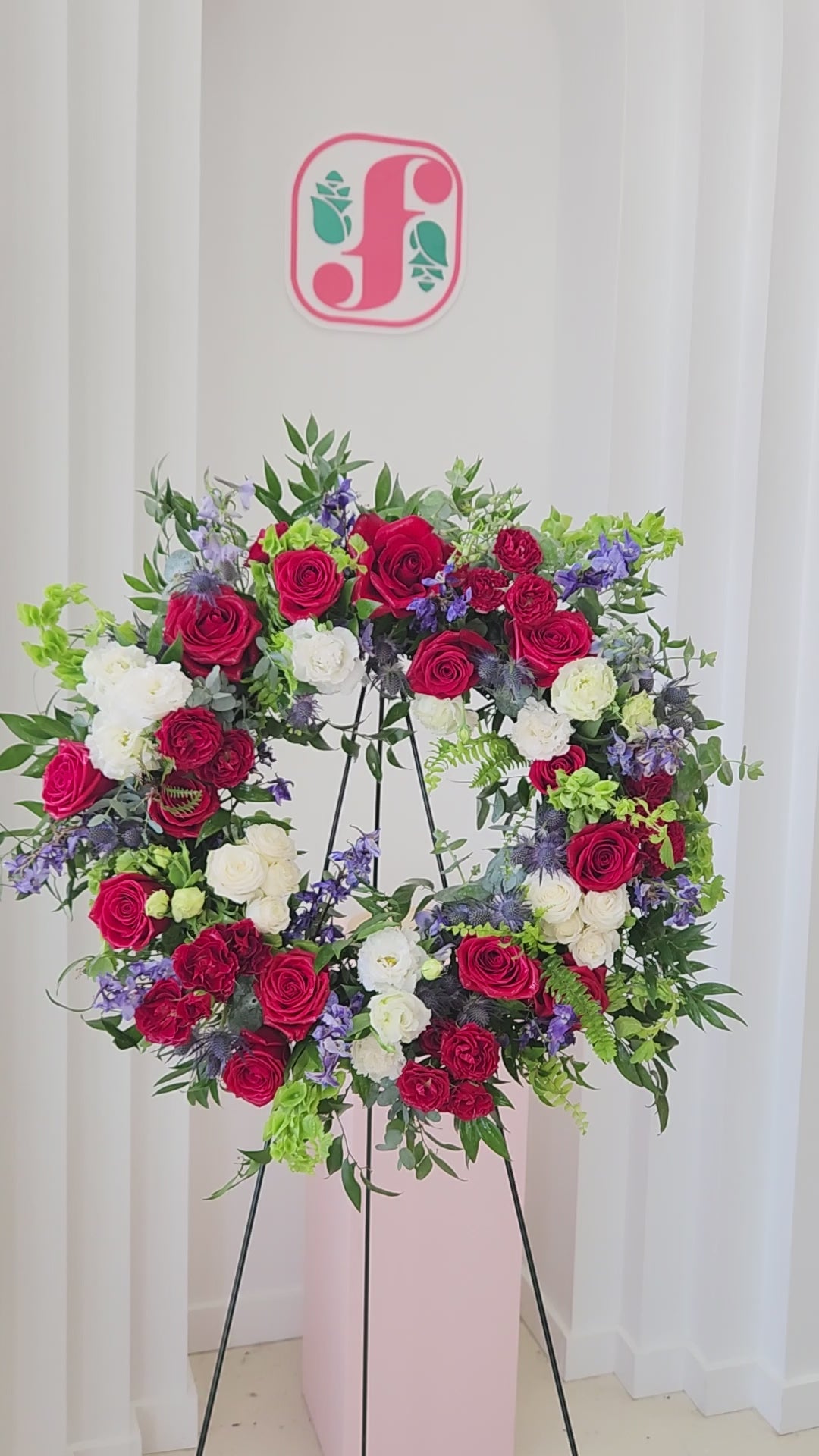Funeral Wreath - Large size, 28 Inch across